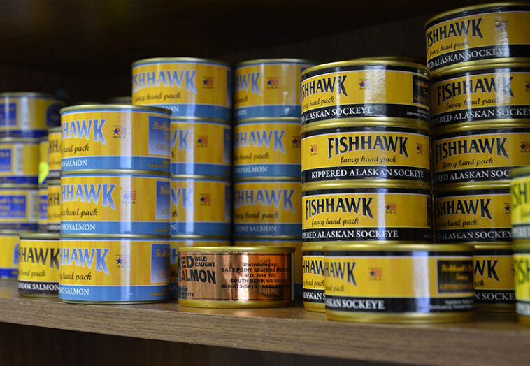 Fishhawk Fisheries - Cans of Seafood